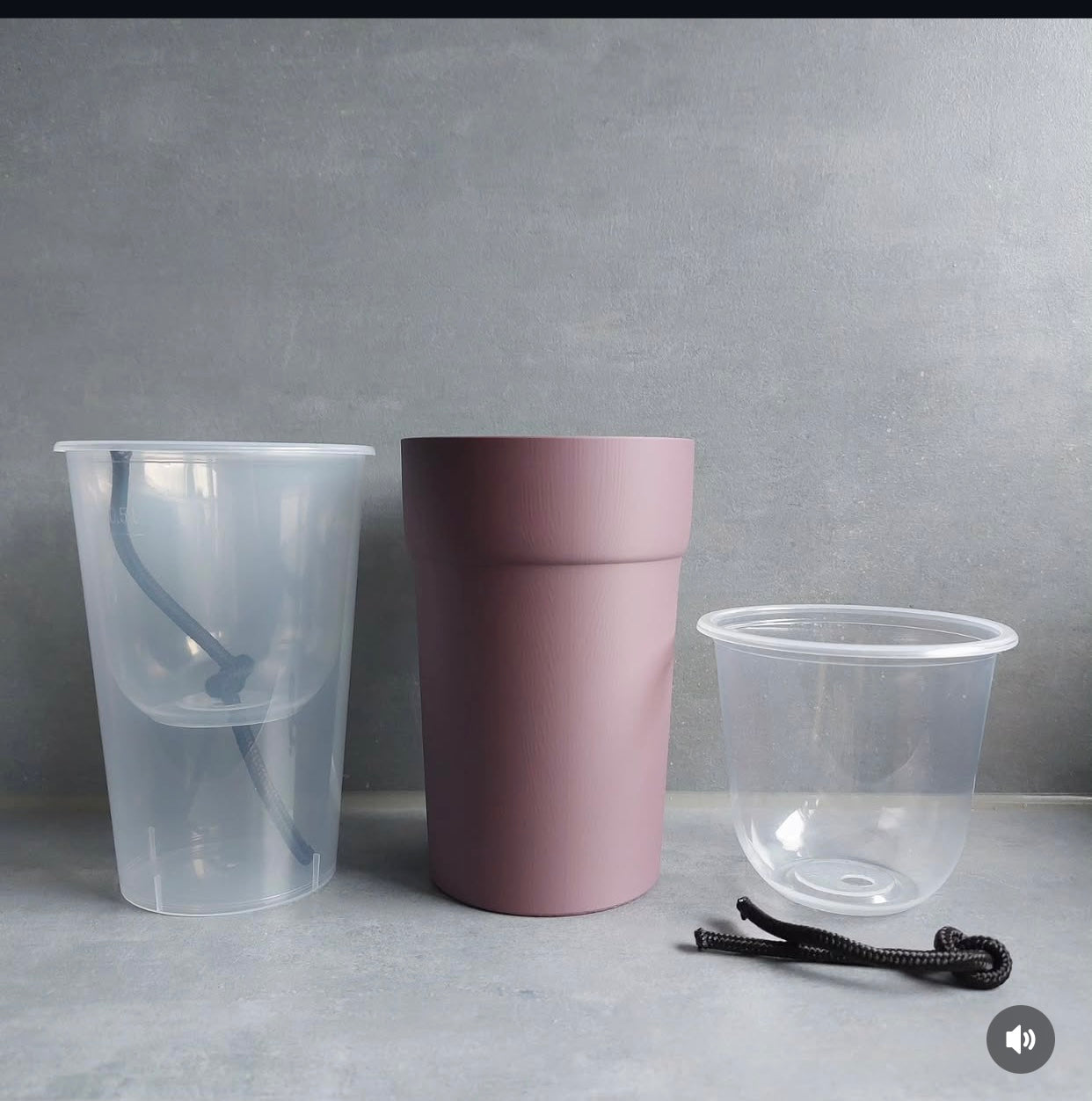 Selvvanningspotte Medium 8,5cm